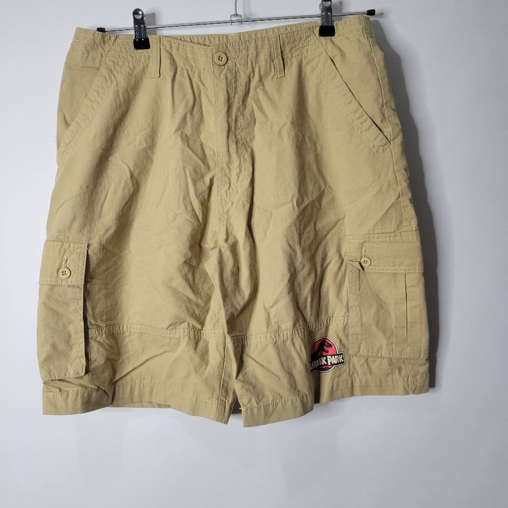 Jurassic Park Universal Studios Cargo Shorts Unisex Size M